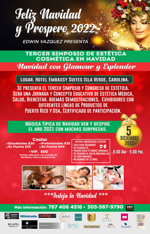 Tercer Simposio de Estética Cosmética Facial y Corporal PR