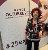 La doctora Benzaquen en Expoesttica