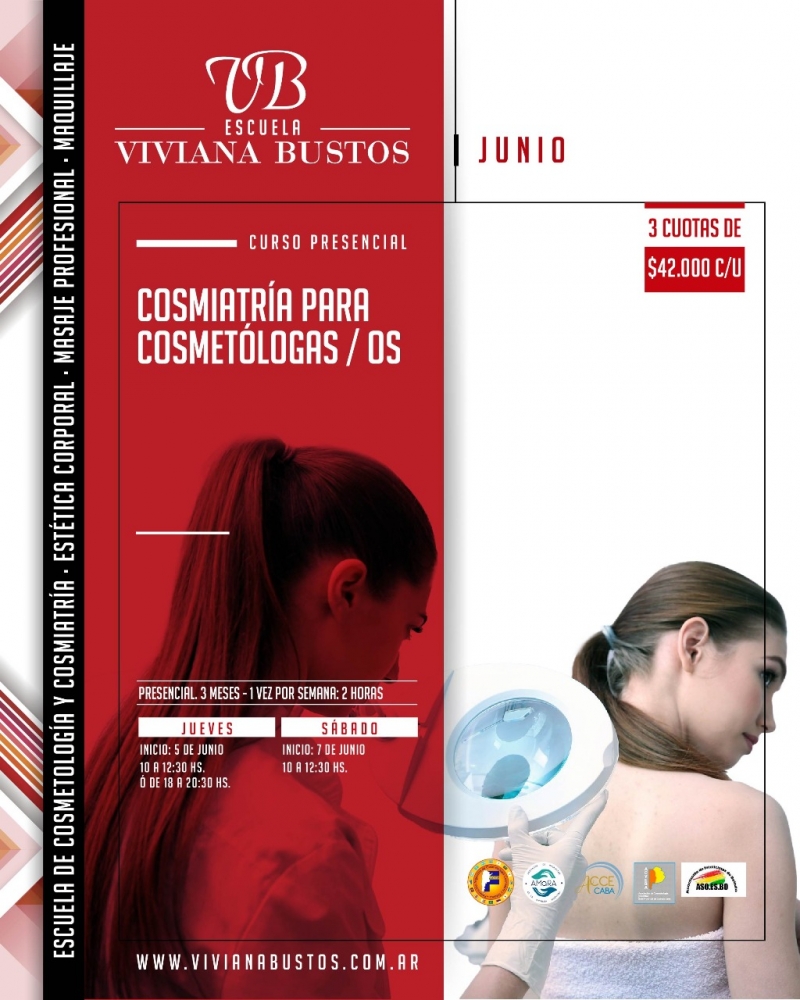 Curso > Cosmiatra para cosmetologas/os